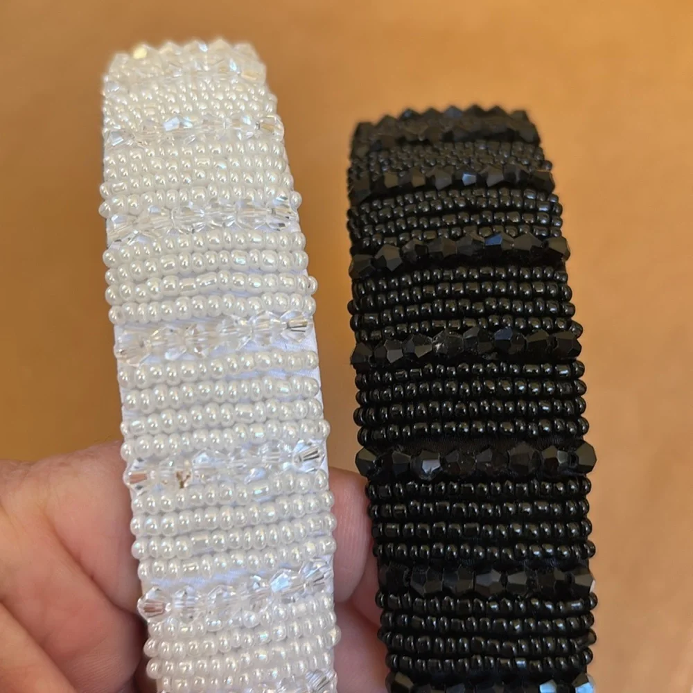 Headbands sequins & beads (Set of 2) last pair
